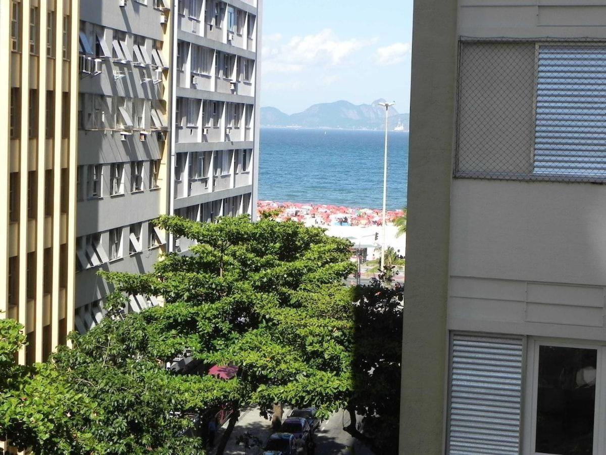 Vista Lateral Praia De Copacabana Rio de Janeiro Eksteriør bilde